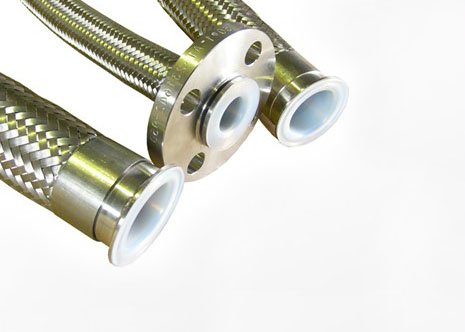 JTW-PTFE型內襯四氟金屬軟管